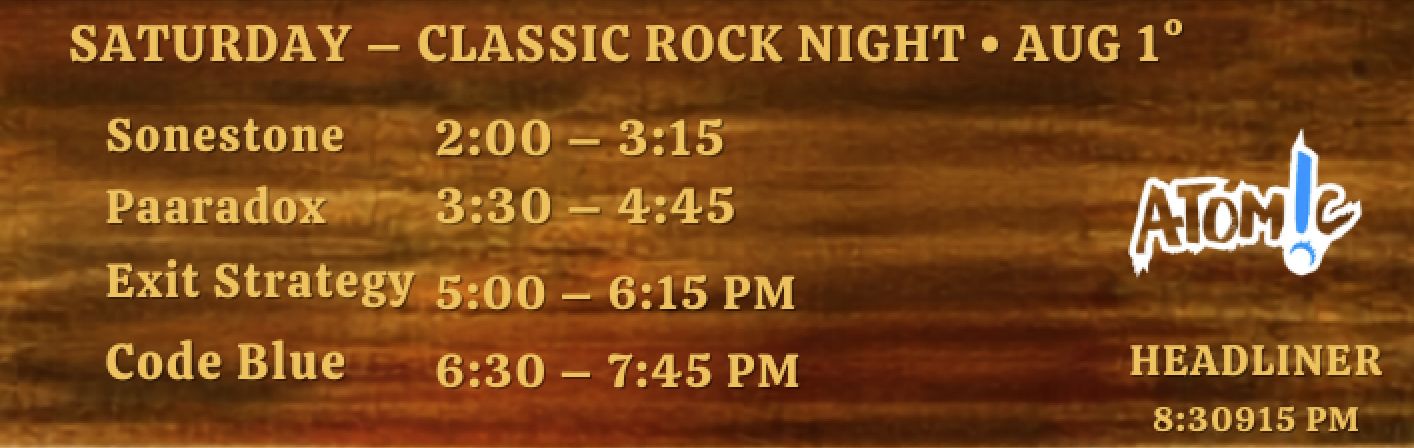 Classic Rock Night at the Fair